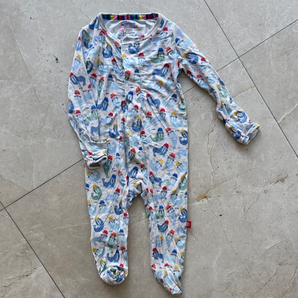 MAGNETIC ME - CAPTAIN WALLY MODAL LONG SLEEVE PJ 3-6 months